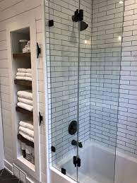 This bathroom storage idea has a touch of industrial and rustic elements that offer simple storage that it's simple and inexpensive to build yourself if you can't find your own and. 8 Small Bathroom Design Tips Vigo Blog Kitchen Bathroom And Shower Ideas