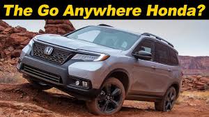 It certainly looks the business, but is it any good when the pavement ends? 2019 2020 Honda Passport The Off Road Pilot Youtube