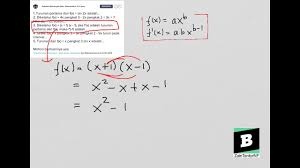 Sebelum kalkulator ditemukan, siswa peneliti dan guru sains harus secara manual menghitung akar kuadrat. Soal Soal Turunan Youtube