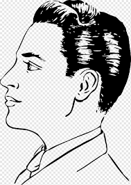 It may vary from above the ears to below the chin. Men Hairstyle Png Images Pngwing