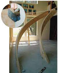 Freestanding Curved Stairs Are A Masterful Display Of Building Prowess After St Louis Builder Joe Hawkins Bui Stairs Balusters Curved Staircase Wooden Stairs
