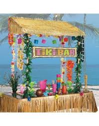 Tiki Bar Hut Party City Luau Decorations Luau Party Decorations Tiki Party