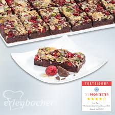 Lerne, wie du ganz einfach brot selbst backen kannst. Erlenbacher Glutenfreier Himbeer Brownie