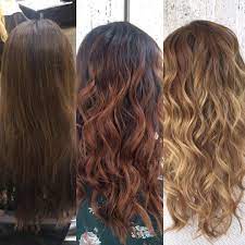 Young woman with dyed hair. P S I M Blonde Creative Gifter Box Hair Dye Balayage Hair Blonde Long Balayage Hair Blonde