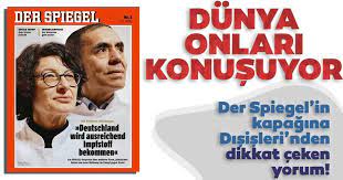 Der spiegel dergisi 2021 yılının ilk sayısında kapağını, 2020 yılına damgasını vuran iki önemli bilim insanına ayırdı: Son Dakika Dunya Der Spiegel In Ugur Sahin Ozlem Tureci Kapagini Konusuyor Disisleri Nden Dikkat Ceken Yorum Son Dakika Haberler
