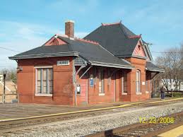 Laurel Maryland Railroad Station Constructed In 1884 For Baltimore Ohio Rr Queen Anne Style Architect Historic Train Station Train Station Old Train Station