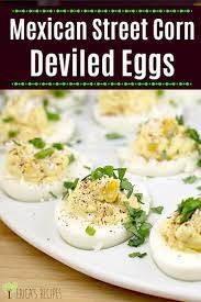 Mexican Street Corn Deviled Eggs Erica S Recipes Mexican Deviled Eggs Recipe Devilled Eggs Recipe Best Deviled Eggs Recipes