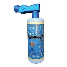 It definitely smell like garlic and was fairly easy to spray. A Mosquito Barrier Hose End Sprayer 0 946 L