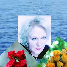 Poem about a lady with sea blue eyes