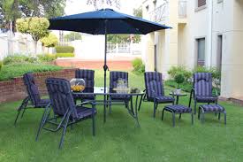 Terrace Leisure Vermont 11 Piece Steel Set Patio Furniture Garden Outdoor Patio Patio Garden Patio Furniture