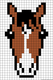 A9162 Friendship Bracelets Net Perler Beads Perler Bead Patterns Horse Pattern