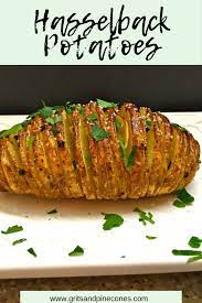 Hasselback Potatoes Recipe Gritsandpinecones Com Recipe Easy Holiday Recipes Vegetarian Holiday Recipes Recipes