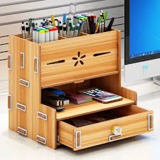 To give all athletes a satisfactory training, a lot of equipment is necessary. Multifunctional Storage Box Desk Organizer Desktop Phone Pen Holder Wooden Space Saving Office School Home Use Tray With Drawer Aliexpress