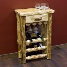 Cedar Wine Rack Rustic Furniture Rustic Log Furniture Log Furniture Wine Rack
