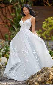Short schönen hochzeitskleid funktionen in tüll und chiffon. Brautkleid Lagerung Hochzeitsrausch Brautmoden