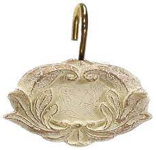 Find affordable shower curtain hooks for home improvement projects at kmart. Carnation Home Victorian Resin Shower Curtain Hooks Traditional Shower Curtain Rings By Closeoutlinen Houzz