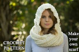 Crochet hoodie scarf scoodie free patterns & paid: Crochet Pattern Hooded Scarf Pattern Crochet Scoodie Instant Etsy Denmark