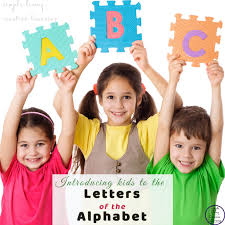 Learn the spanish alphabet, with background on pronunciation and how the alphabet has changed over the centuries. Introducing Kids To The Letters Of The Alphabet Simple Living Creative Learning