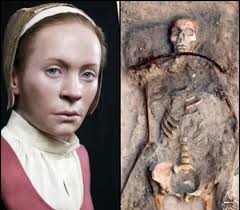 Buried with a chain and padlock