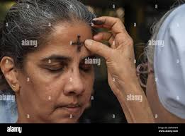 Ash wednesday service hi-res stock photography and images