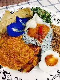 Learn how to make nasi kerabu with ayam percik. Cik Wan Kitchen Ayam Percik Tradisional Dengan Nasi Kerabu Biru Bunga Telang