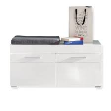Sitzbank Amanda Weiss Hochglanz 91 Cm Sitzbank Weiss Sitzbank Mit Stauraum Weisse Truhe
