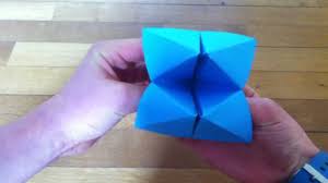 Découvrez nos fiches créatives pour faire des fleurs en papier ! Creer Une Cocotte En Papier Pliage Jeu Papier Youtube