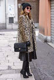 Zara Leopard Print Faux Fur Coat Veil Beanie Hat Leopard Print Faux Fur Coat Faux Fur Coat Fur Coat