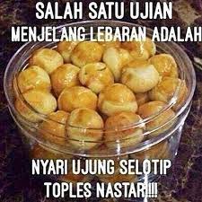 Jadi Primadona Kue Lebaran Begini Kocaknya Meme Soal Nastar