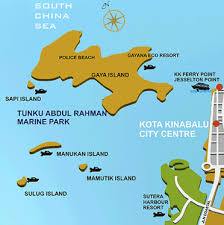 The marine park is a cluster of islands; Travel Malaysia Sabah An Island Guide Tunku Abdul Rahman Park Steemit