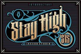 Onlinewebfonts.com is internet most popular font online download website,offers more than 8,000,000 desktop and web font products for you to preview and download. Stay High 52318 Regular Font Bundles Lettering Vintage Fonts Font Bundles