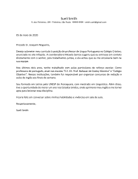 Carta de apresentação para jovem aprendiz. Modelo De Carta De Apresentacao 30 Exemplos Para Baixar
