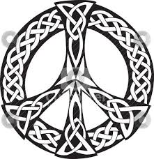 Black And White Peace Sign Clipart Pin By Cheryl Slack On Celtic Designs Peace Sign Tattoos Celtic Symbols Celtic Designs