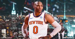 In addition to classic nba customized jerseys with colorful team designs, the nba store is also stocked with knicks name and number tees that can be personalized for you or your favorite fan. Russell Westbrook To The Knicks The Perfect Player To Set New York On Fire World Today News