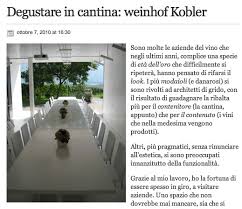 • verbi che esprimono volontà, desiderio e preferenza: Der Weinraum Von Aussen Gesehen Il Weinraum Visto Da Fuori Weinhof Kobler Weblog