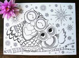 These coloring pages of owls will enhance your child's knowledge of owls in a fun way. Being Up With The Owls Hattifant