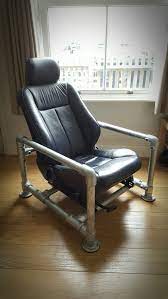 keeklamp car seat man chair mebel iz avtozapchastej mebel iz trub avtomobilnaya mebel
