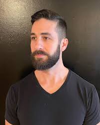 Swipe for before..➡️ We love a good transformation! Haircut and Beard-trim  by Grace #barber #lakefieldbarber #queenstbarberslakefield  #kawarthalakesbarbershop