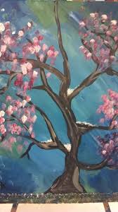 Painting With A Twist By Susie Cherry Blossom Painting Painting Pictures To Paint