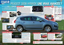 As tu essayer de mettre le batterie de l'autre voiture ? Peugeot 3008 Hybride Une Vraie Avancee