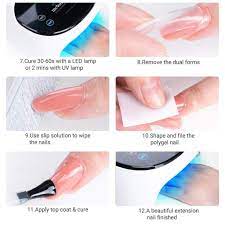 6 Color Nail Extension Gel Kit Nail Extensions Gel Nail Extensions Gel Nails Diy