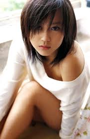 Long waves + layers for women. Japanese Girls Hairstyles