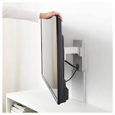 Uppleva Tv Halter Drehbar Hellgrau 37 55 Ikea Deutschland Swivel Tv Stand Wall Mounted Tv Tv Bracket