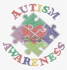 Free iron on cross stitch patterns. Colorful Autism Awareness Iron On Rhinestone Transfer Cross Stitch Png Image Transparent Png Free Download On Seekpng