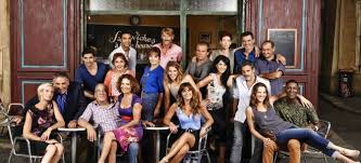 The apartment offers a terrace. Plus Belle La Vie Serie Tv