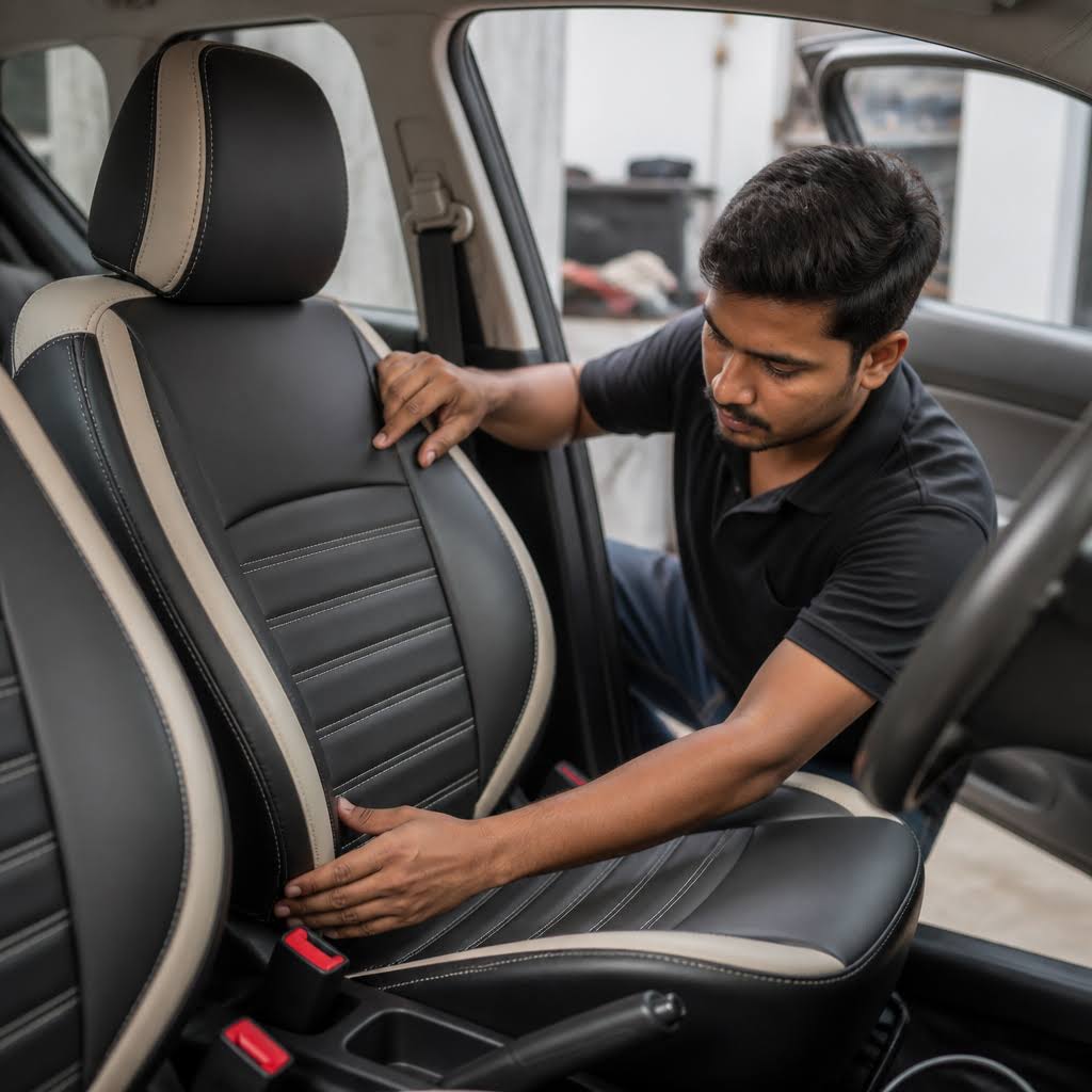 Seat Cover Installation in Wagholi product image
