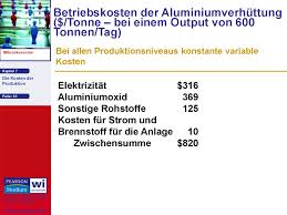 Da hingegen die schlacke nicht einzeln dem stahl zuordenbar ist, liegen auch gemeinkosten vor. Die Kosten Der Produktion Online Presentation