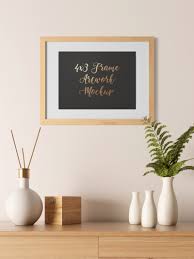 Download Frame Artwork Mockup Free Psd Mockup World Hq