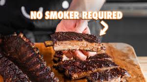 Remove the braised short ribs from the vegetable mixture and keep warm. The Best Bbq Ribs Without Using A Smoker Youtube