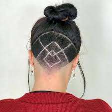 Anywhere around the sides and back of the head works from the temple to behind the ear to the neckline. The 50 Coolest Shaved Hairstyles For Women Hair Adviser